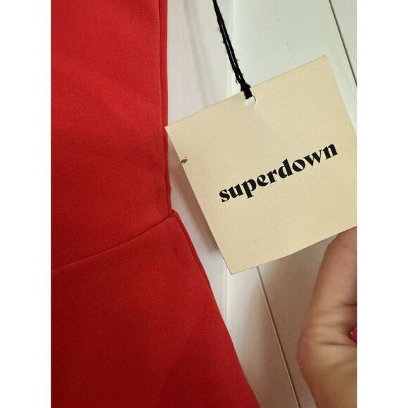 REVOLVE Red Straight Leg Jumpsuit - Picture 7 of 9